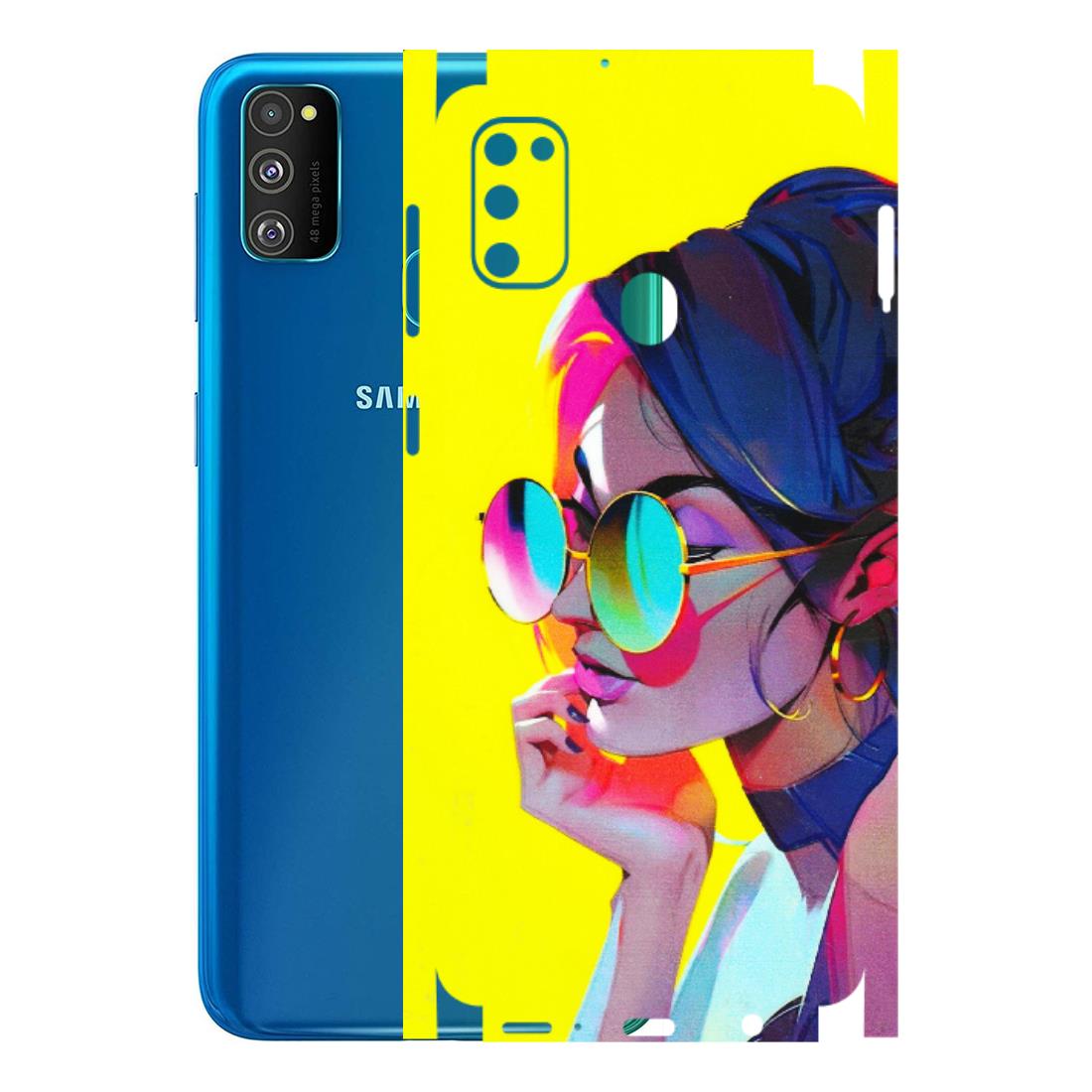 Samsung M/F/Note/Flip and C Phone Skins (All Models) - Bold Stylish Girl - 3D Embossed Finish (L-222) Samsung Galaxy M30S