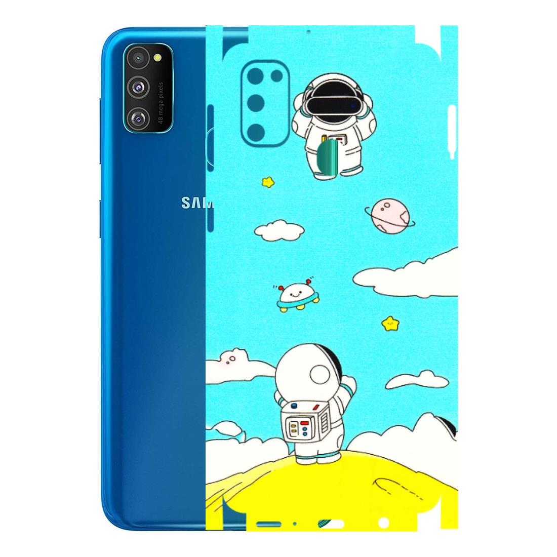 Samsung M/F/Note/Flip and C Phone Skins (All Models) - Blue Skies Astro Float - 3D Embossed Finish (L-230) Samsung Galaxy M30S