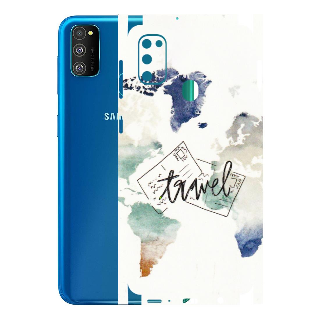 Samsung M/F/Note/Flip and C Phone Skins (All Models) - Travel The World - 3D Embossed Finish (L-232) Samsung Galaxy M30S