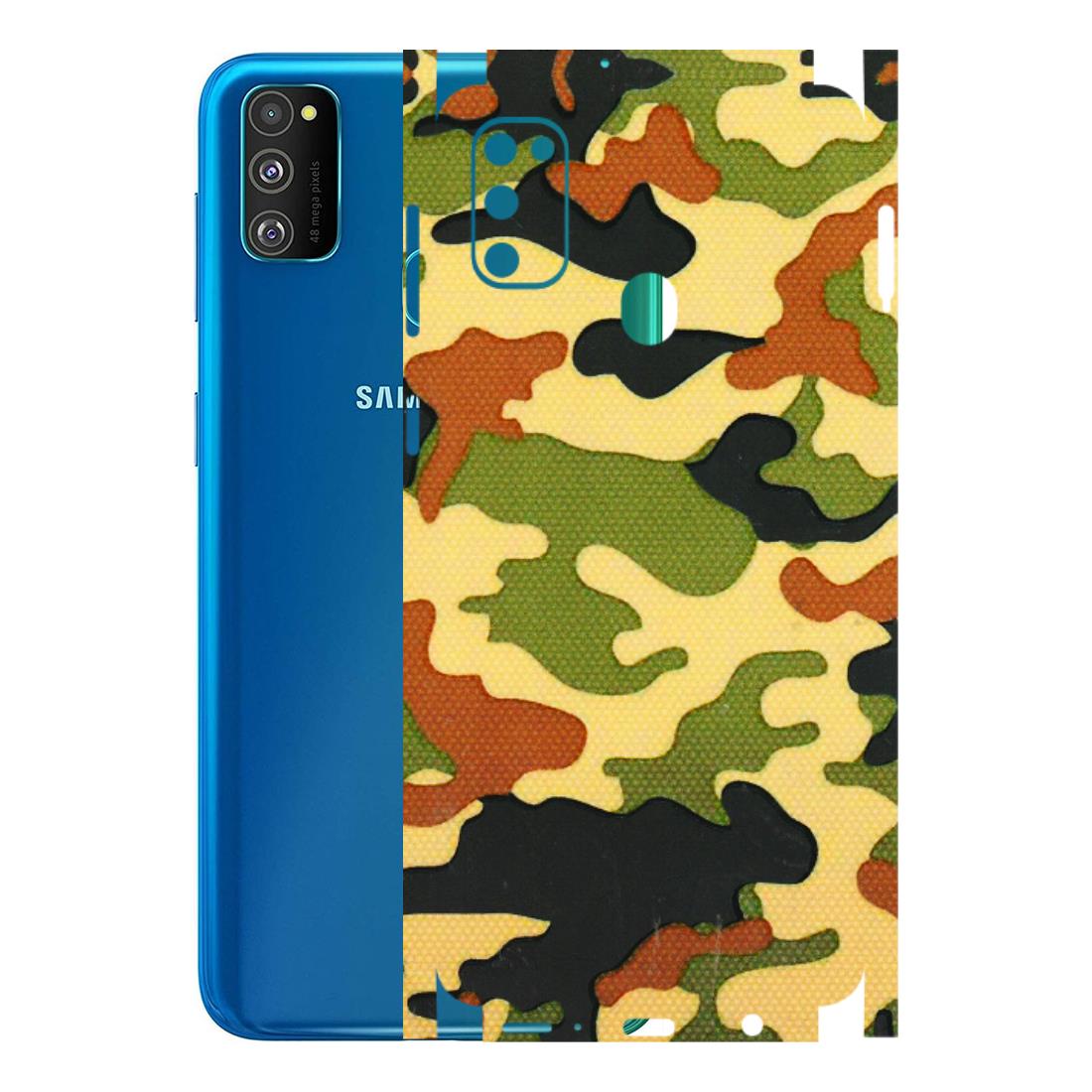 Samsung M/F/Note/Flip and C Phone Skins (All Models) - Indian Military - 3D Embossed Finish (L-234) Samsung Galaxy M30S