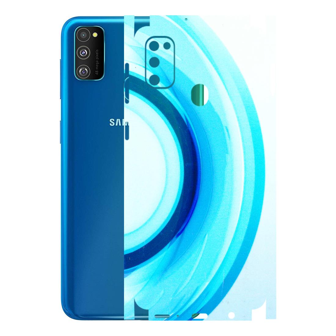 Samsung M/F/Note/Flip and C Phone Skins (All Models) - The Blue Curve - 3D Embossed Finish (L-244) Samsung Galaxy M30S