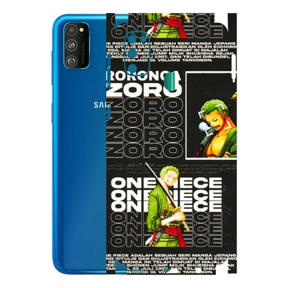Samsung M/F/Note/Flip and C Phone Skins (All Models) - One Piece Zoro - 3D Embossed Finish (L-250) Samsung Galaxy M30S