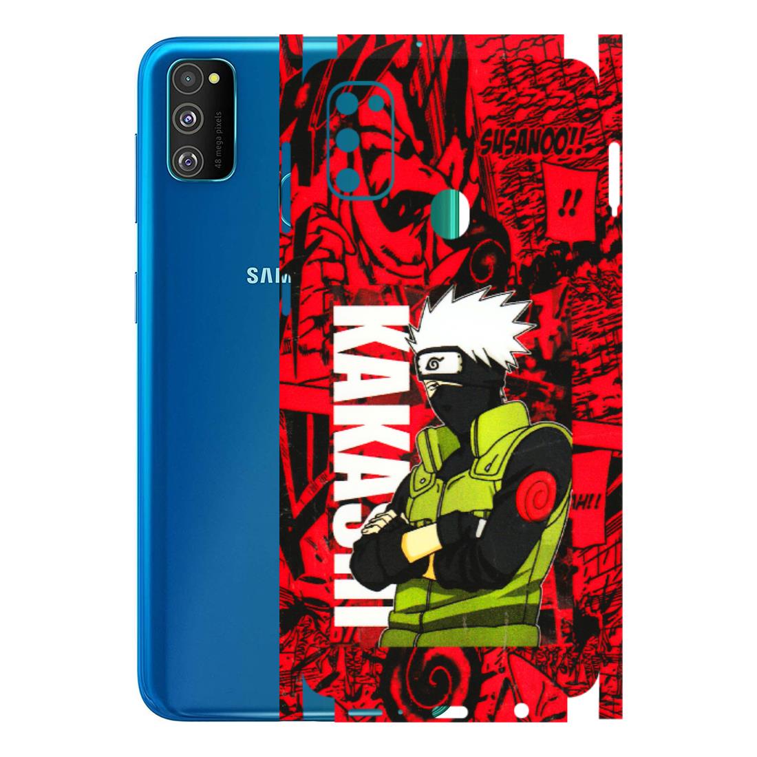 Samsung M/F/Note/Flip and C Phone Skins (All Models) - Kakashi Red Anime - 3D Embossed Finish (L-251) Samsung Galaxy M30S
