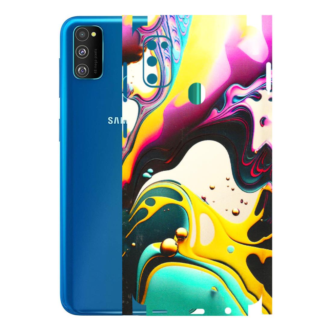 Samsung M/F/Note/Flip and C Phone Skins (All Models) - Multicolor Abstract pattern - 3D Embossed Finish (L-254) Samsung Galaxy M30S