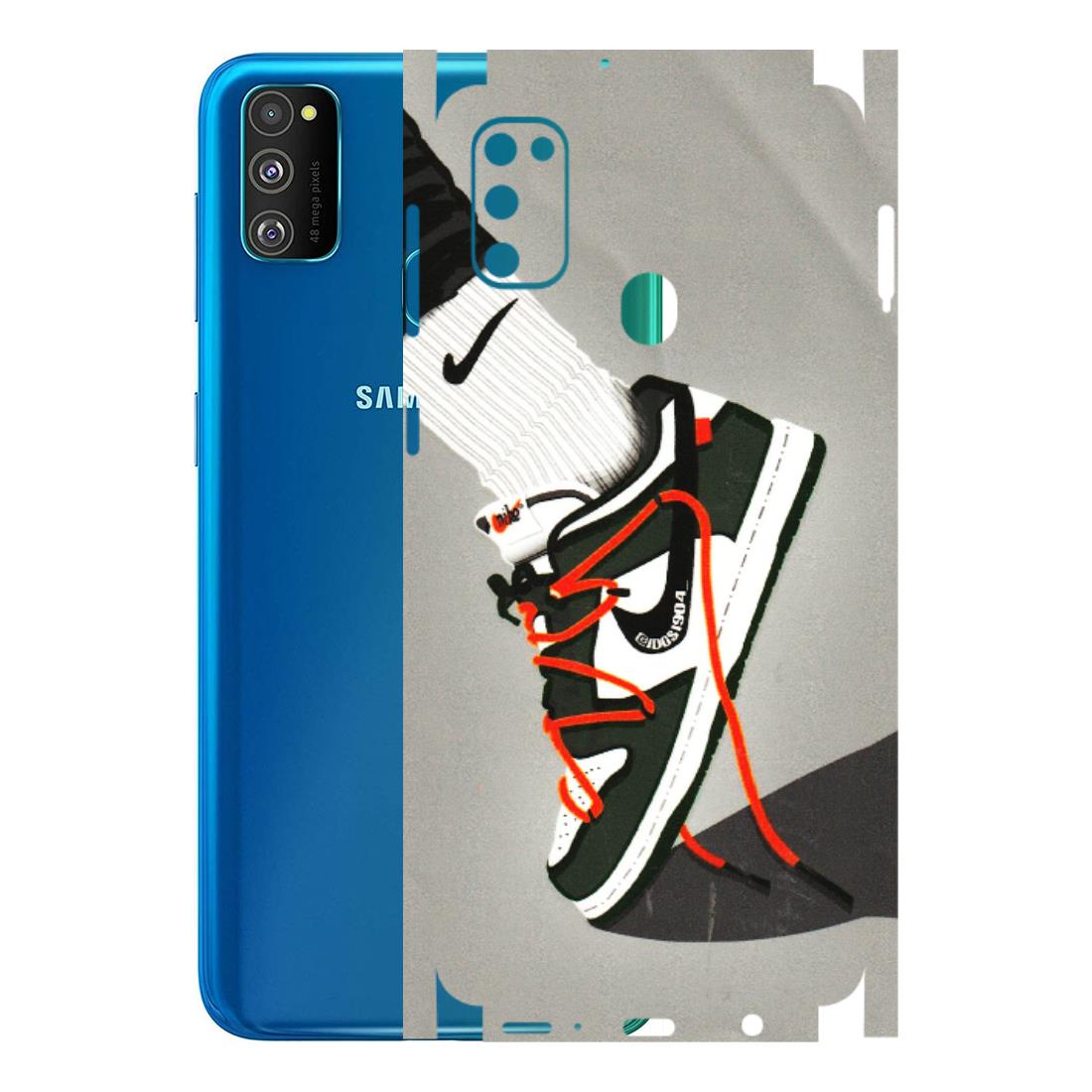 Samsung M/F/Note/Flip and C Phone Skins (All Models) - New Grey Sneaker - 3D Embossed Finish (L-261) Samsung Galaxy M30S