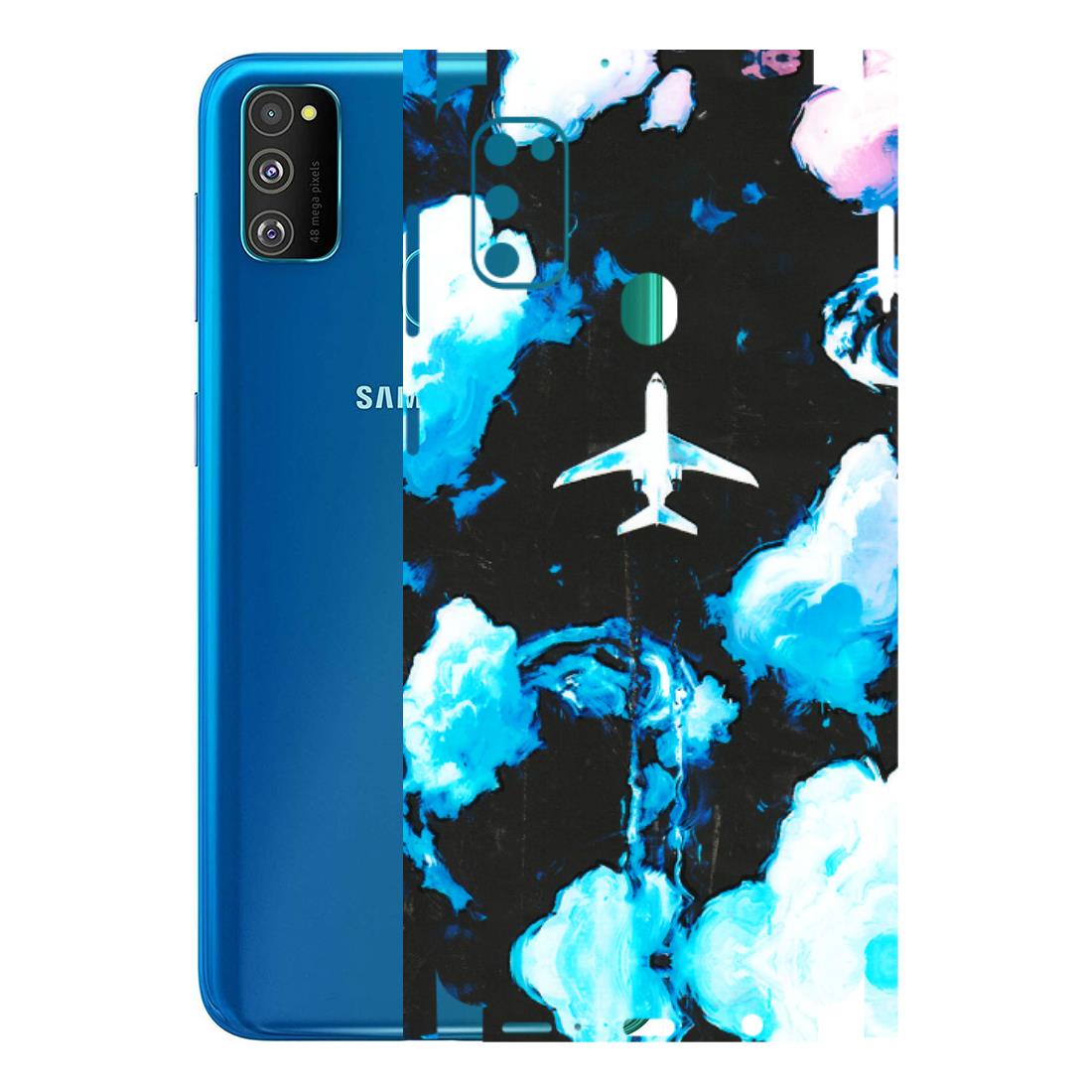 Samsung M/F/Note/Flip and C Phone Skins (All Models) - Travel In Airline - 3D Embossed Finish (L-264) Samsung Galaxy M30S