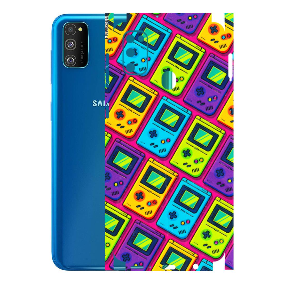 Samsung M/F/Note/Flip and C Phone Skins (All Models) - Gameboy Colourful - 3D Embossed Finish (L-266) Samsung Galaxy M30S