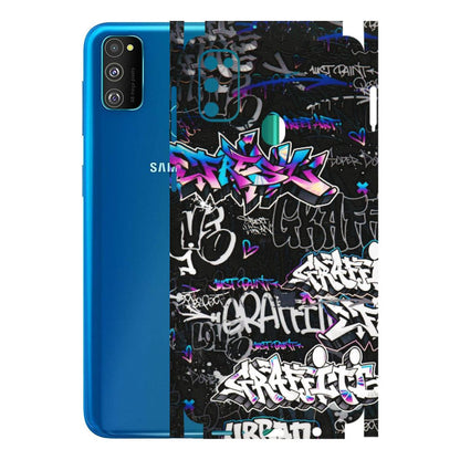 Samsung M/F/Note/Flip and C Phone Skins (All Models) - Graffiti Killer - 3D Embossed Finish (L-274) Samsung Galaxy M30S