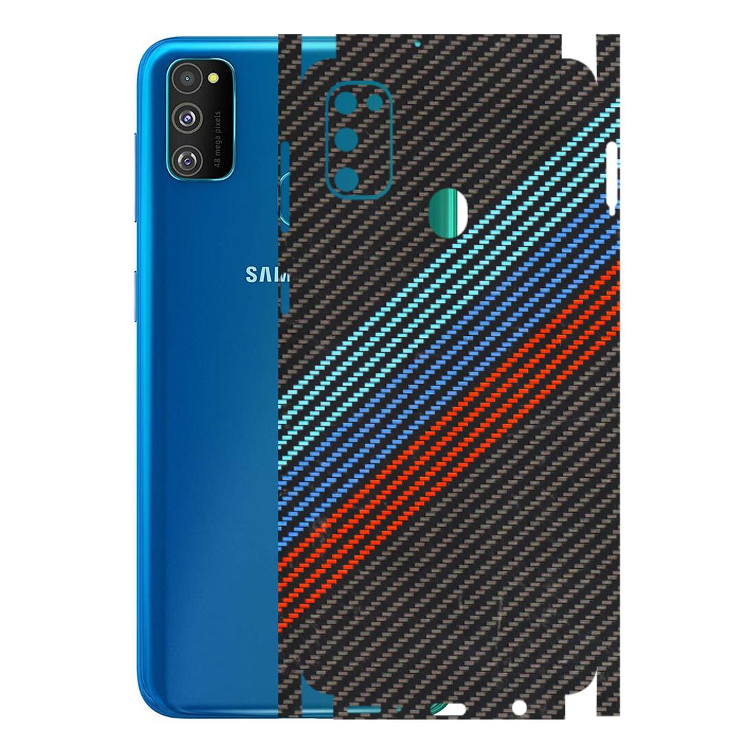 Samsung M/F/Note/Flip and C Phone Skins (All Models) - Carbon BM - 3D Embossed Finish (L-302) Samsung Galaxy M30S