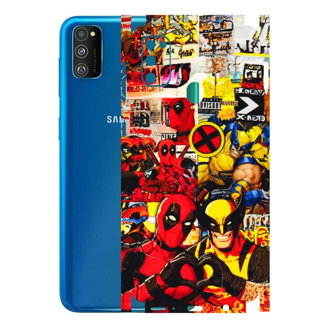 Samsung M/F/Note/Flip and C Phone Skins (All Models) - Spidy Wolverine - 3D Embossed Finish (L-310) Samsung Galaxy M30S