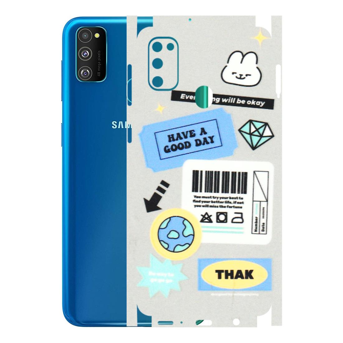 Samsung M/F/Note/Flip and C Phone Skins (All Models) - Will Be Okay Design - 3D Embossed Finish (L-316) Samsung Galaxy M30S