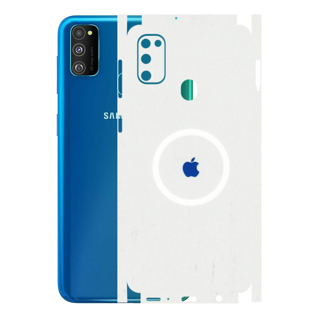 Samsung M/F/Note/Flip and C Phone Skins (All Models) - iPhone Magsafe Logo - 3D Embossed Finish (L-320) Samsung Galaxy M30S