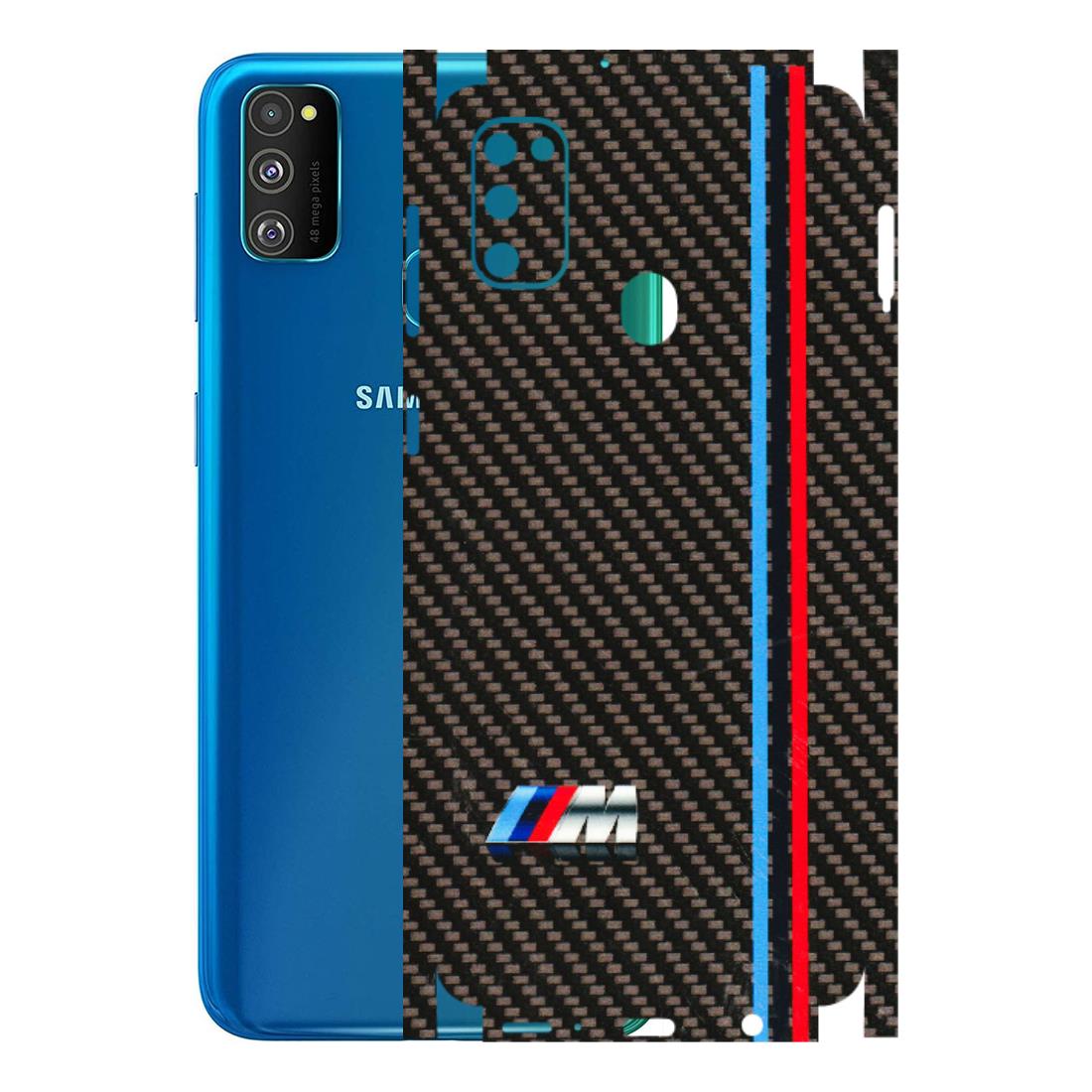 Samsung M/F/Note/Flip and C Phone Skins (All Models) - BM Carbon Fiber Feels - 3D Embossed Finish (L-38) Samsung Galaxy M30S