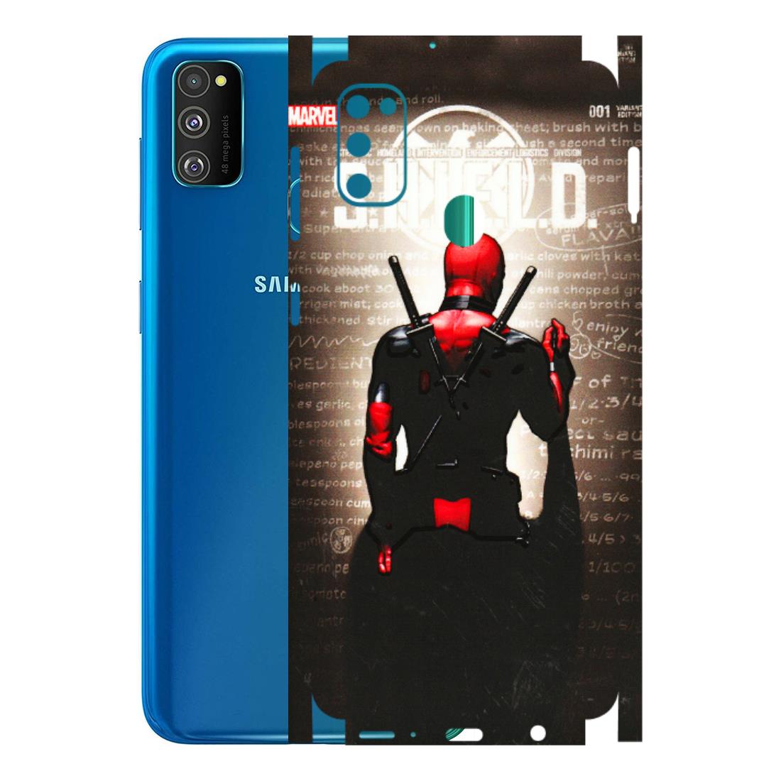 Samsung M/F/Note/Flip and C Phone Skins (All Models) - Deadpool - 3D Embossed Finish (L-56) Samsung Galaxy M30S