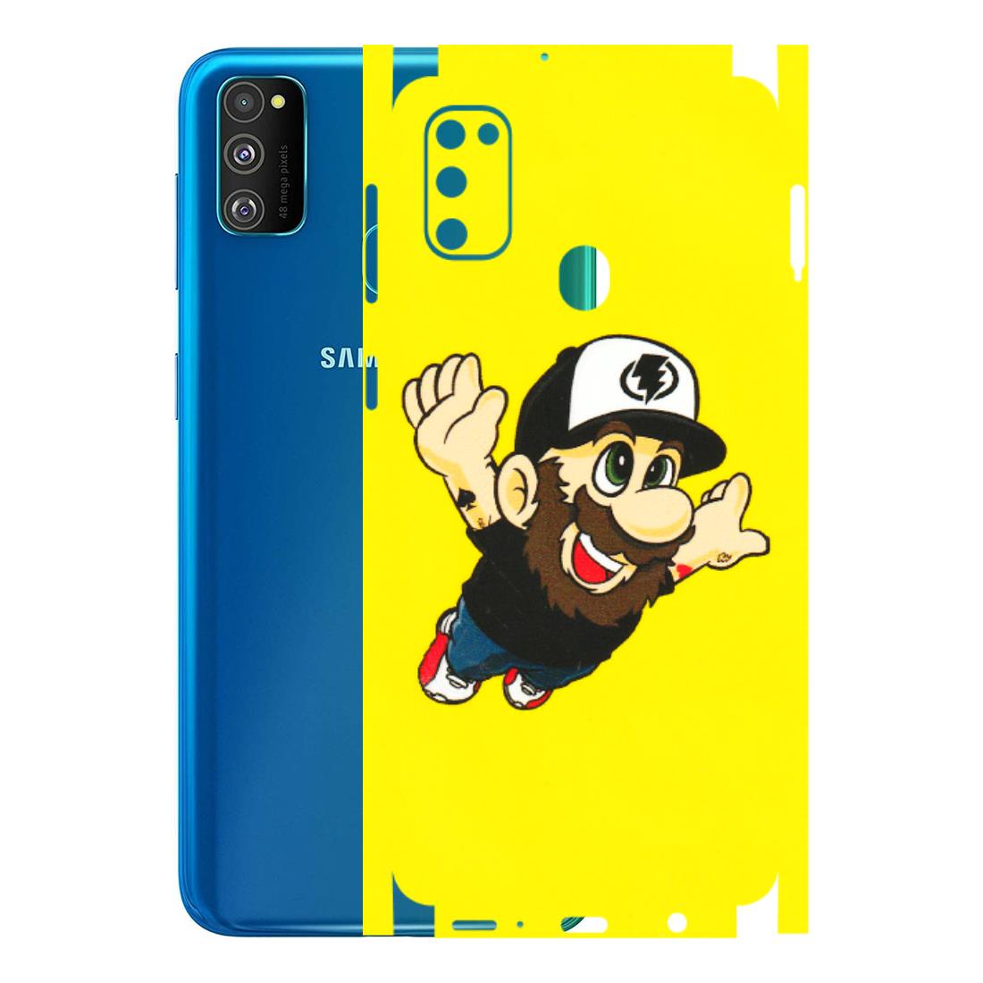 Samsung M/F/Note/Flip and C Phone Skins (All Models) - Flying Beardo - 3D Embossed Finish (L-60) Samsung Galaxy M30S