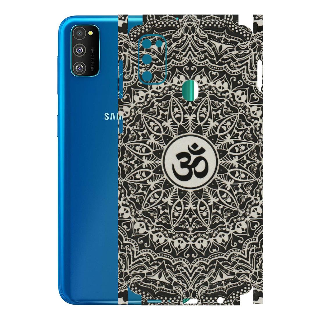 Samsung M/F/Note/Flip and C Phone Skins (All Models) - Aum Elegant Mandala - 3D Embossed Finish (L-62) Samsung Galaxy M30S
