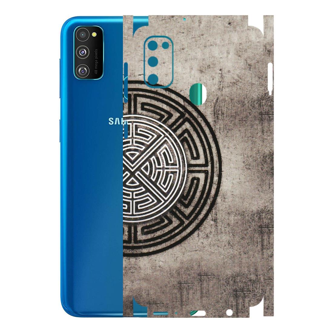 Samsung M/F/Note/Flip and C Phone Skins (All Models) - Mysterious Circular Design - 3D Embossed Finish (L-63) Samsung Galaxy M30S