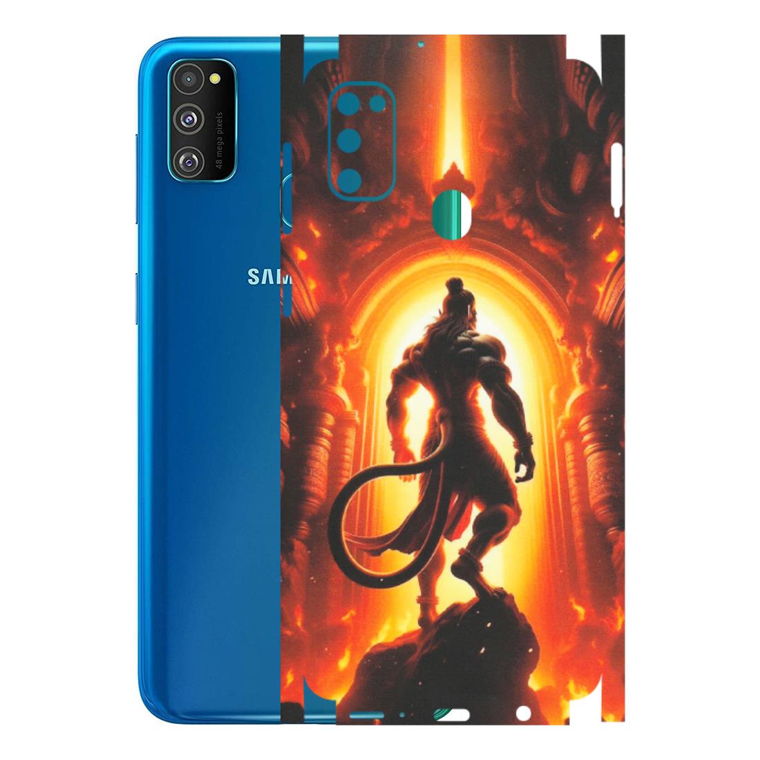 Samsung M/F/Note/Flip and C Phone Skins (All Models) - HanumanJi - Matte Finish (M-06) Samsung Galaxy M30S
