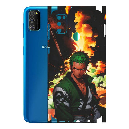 Samsung M/F/Note/Flip and C Phone Skins (All Models) - Roronoa Zoro - Matte Finish (M-102) Samsung Galaxy M30S