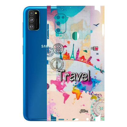Samsung M/F/Note/Flip and C Phone Skins (All Models) - Travel The Wonders - Matte Finish (M-108) Samsung Galaxy M30S