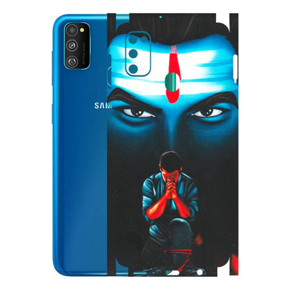Samsung M/F/Note/Flip and C Phone Skins (All Models) - Mahakal Bhakt - Matte Finish (M-112) Samsung Galaxy M30S