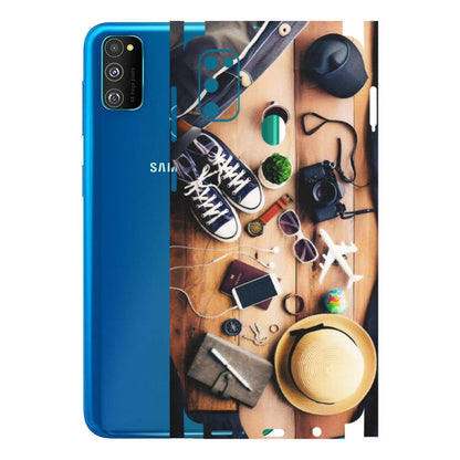 Samsung M/F/Note/Flip and C Phone Skins (All Models) - Travel Wanderlust - Matte Finish (M-133) Samsung Galaxy M30S