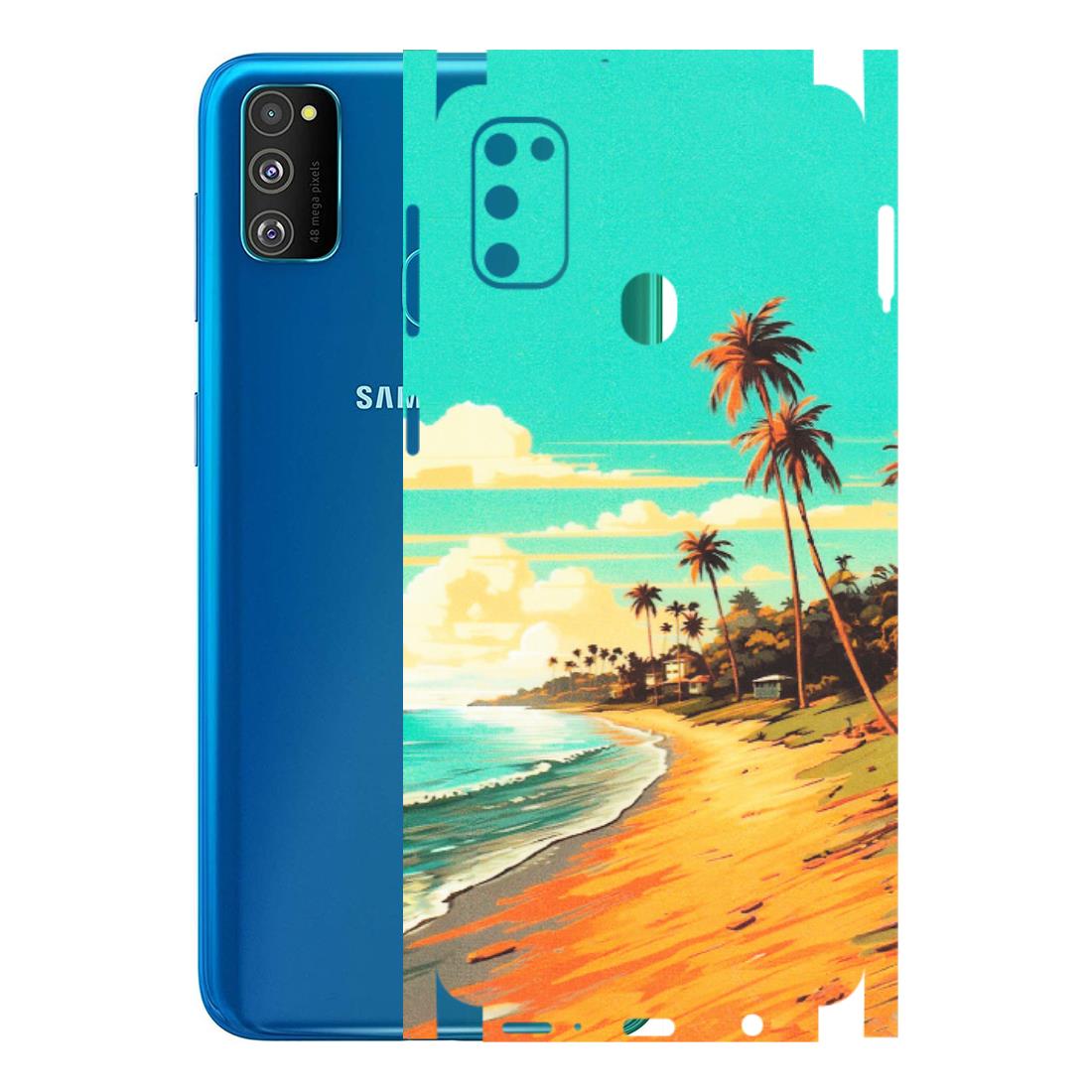 Samsung M/F/Note/Flip and C Phone Skins (All Models) - Miami Beach - Matte Finish (M-136) Samsung Galaxy M30S