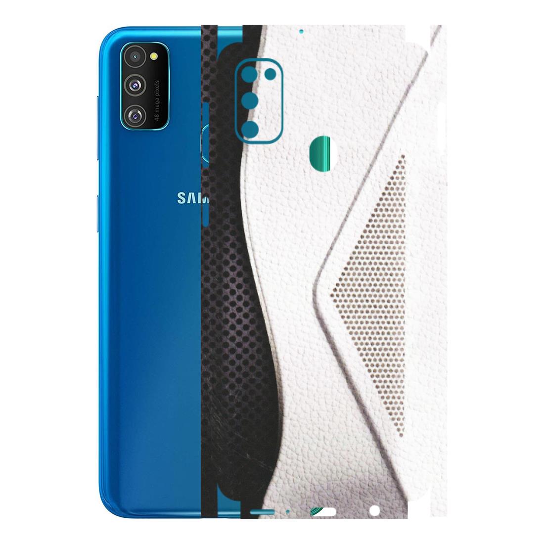 Samsung M/F/Note/Flip and C Phone Skins (All Models) - Black And White Iconic Convoy - Matte Finish (M-149) Samsung Galaxy M30S