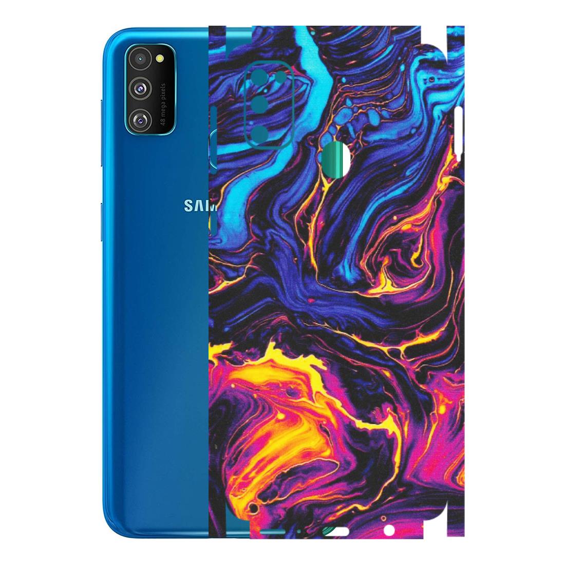 Samsung M/F/Note/Flip and C Phone Skins (All Models) - Abstract Paint Classy - Matte Finish (M-15) Samsung Galaxy M30S