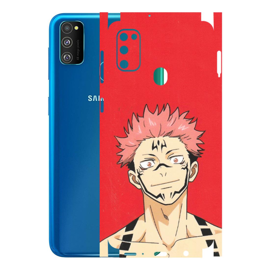 Samsung M/F/Note/Flip and C Phone Skins (All Models) - Ryomen Sukuna Fun Anime - Matte Finish (M-153) Samsung Galaxy M30S
