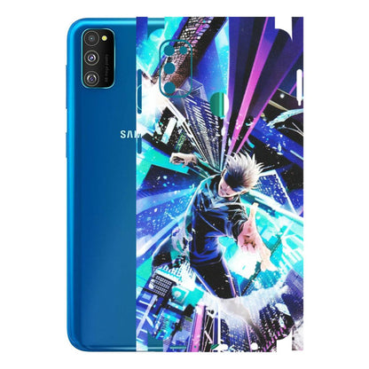 Samsung M/F/Note/Flip and C Phone Skins (All Models) - Manga Action Jujustu Kaisen Anime - Matte Finish (M-155) Samsung Galaxy M30S