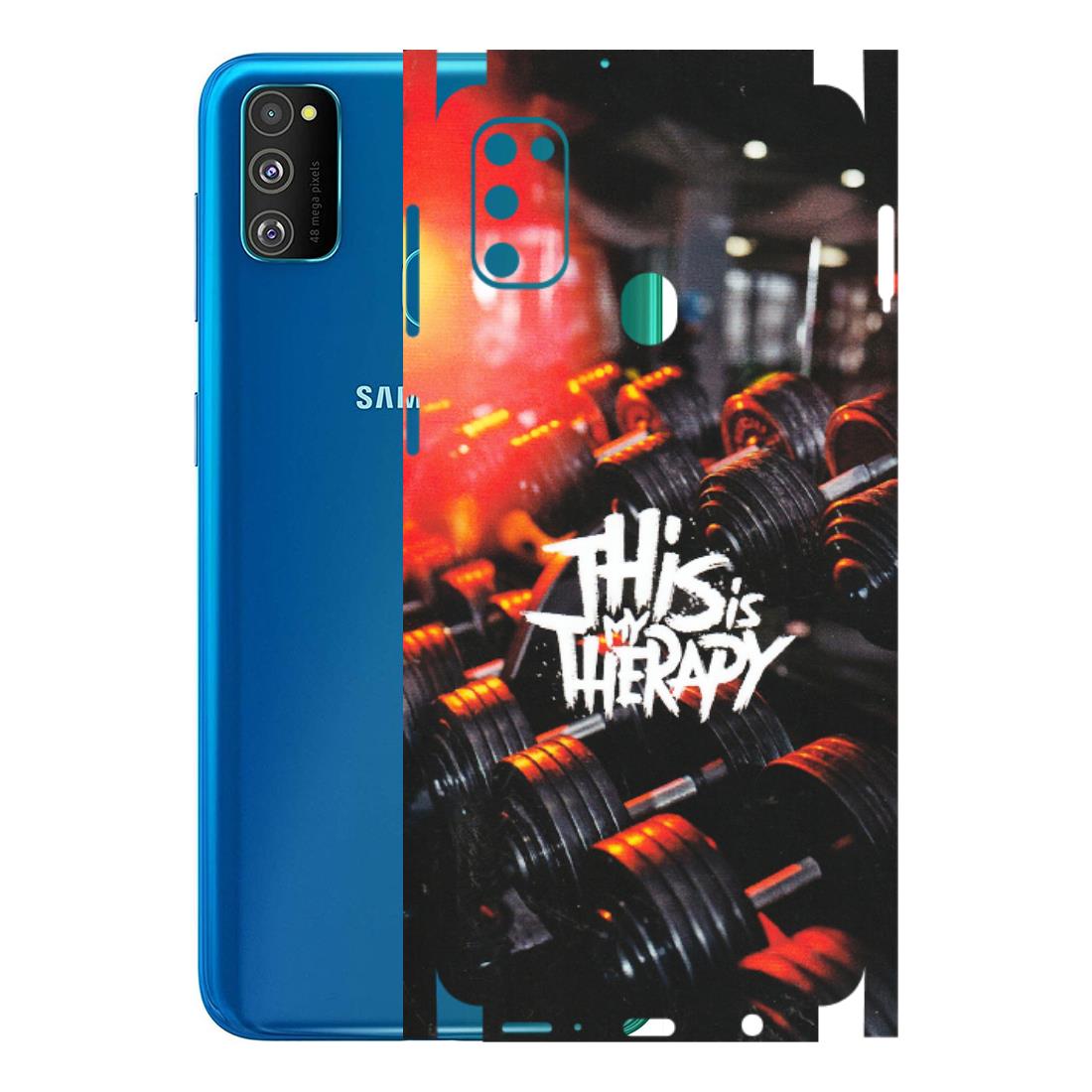 Samsung M/F/Note/Flip and C Phone Skins (All Models) - GYM Lover Therapy - Matte Finish (M-160) Samsung Galaxy M30S