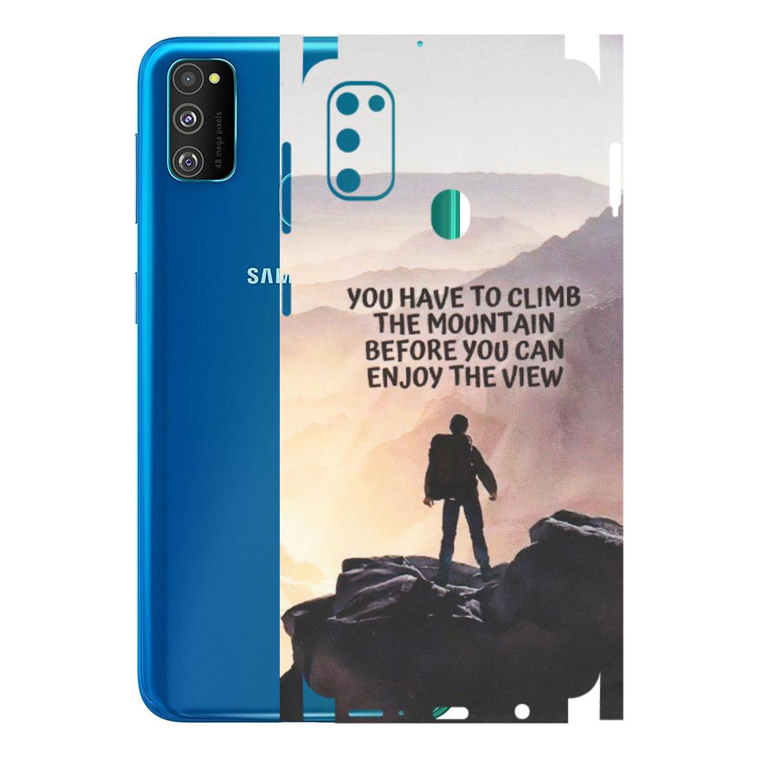Samsung M/F/Note/Flip and C Phone Skins (All Models) - Motivational Hiking Mountain - Matte Finish (M-28) Samsung Galaxy M30S