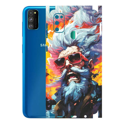 Samsung M/F/Note/Flip and C Phone Skins (All Models) - Daddy Cool Character - Matte Finish (M-43) Samsung Galaxy M30S