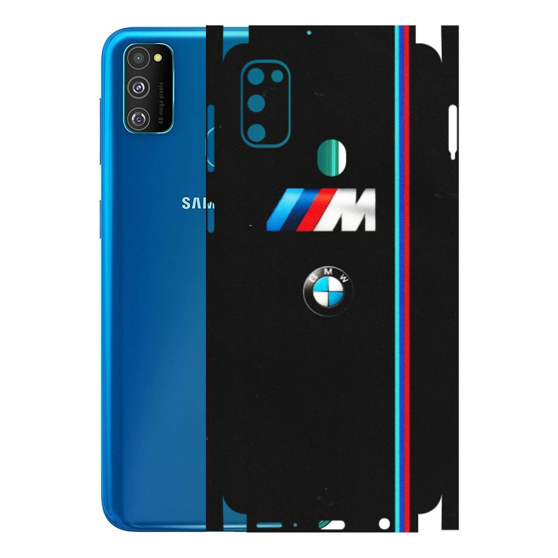Samsung M/F/Note/Flip and C Phone Skins (All Models) - Styling With Black BMW - Matte Finish (M-74) Samsung Galaxy M30S