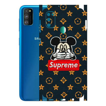 Samsung M/F/Note/Flip and C Phone Skins (All Models) - Mickey Supreme - Matte Finish (M-83) Samsung Galaxy M30S