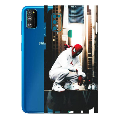 Samsung M/F/Note/Flip and C Phone Skins (All Models) - Sportsman Spider Man - Matte Finish (M-94) Samsung Galaxy M30S