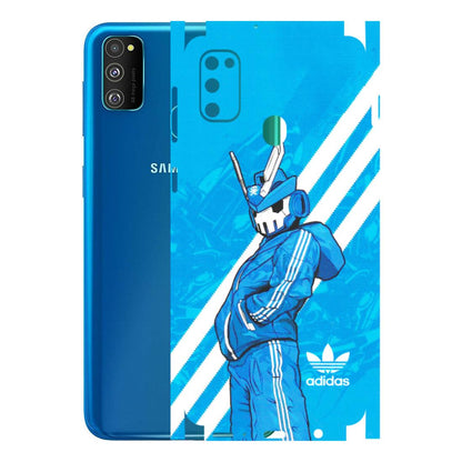 Samsung M/F/Note/Flip and C Phone Skins (All Models) - Battle of Adidas - Matte Finish (M-98) Samsung Galaxy M30S