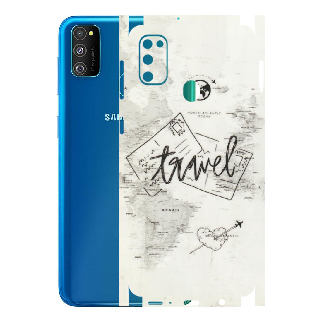 Samsung M/F/Note/Flip and C Phone Skins (All Models) - Travel Ticket - Transparent Finish (T-06) Samsung Galaxy M30S