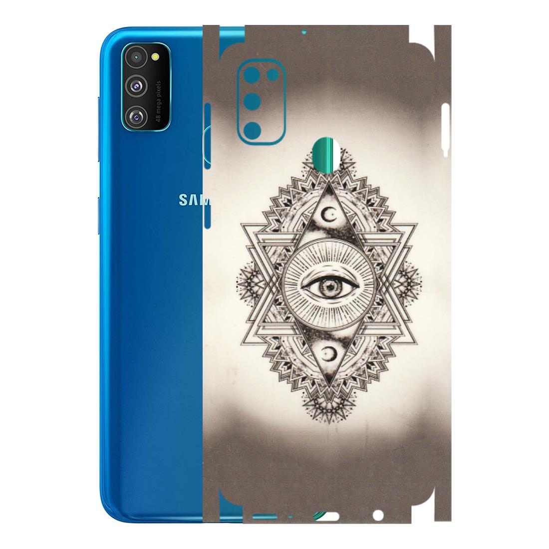 Samsung M/F/Note/Flip and C Phone Skins (All Models) - Illuminati Great Eye - Transparent Finish (T-14) Samsung Galaxy M30S
