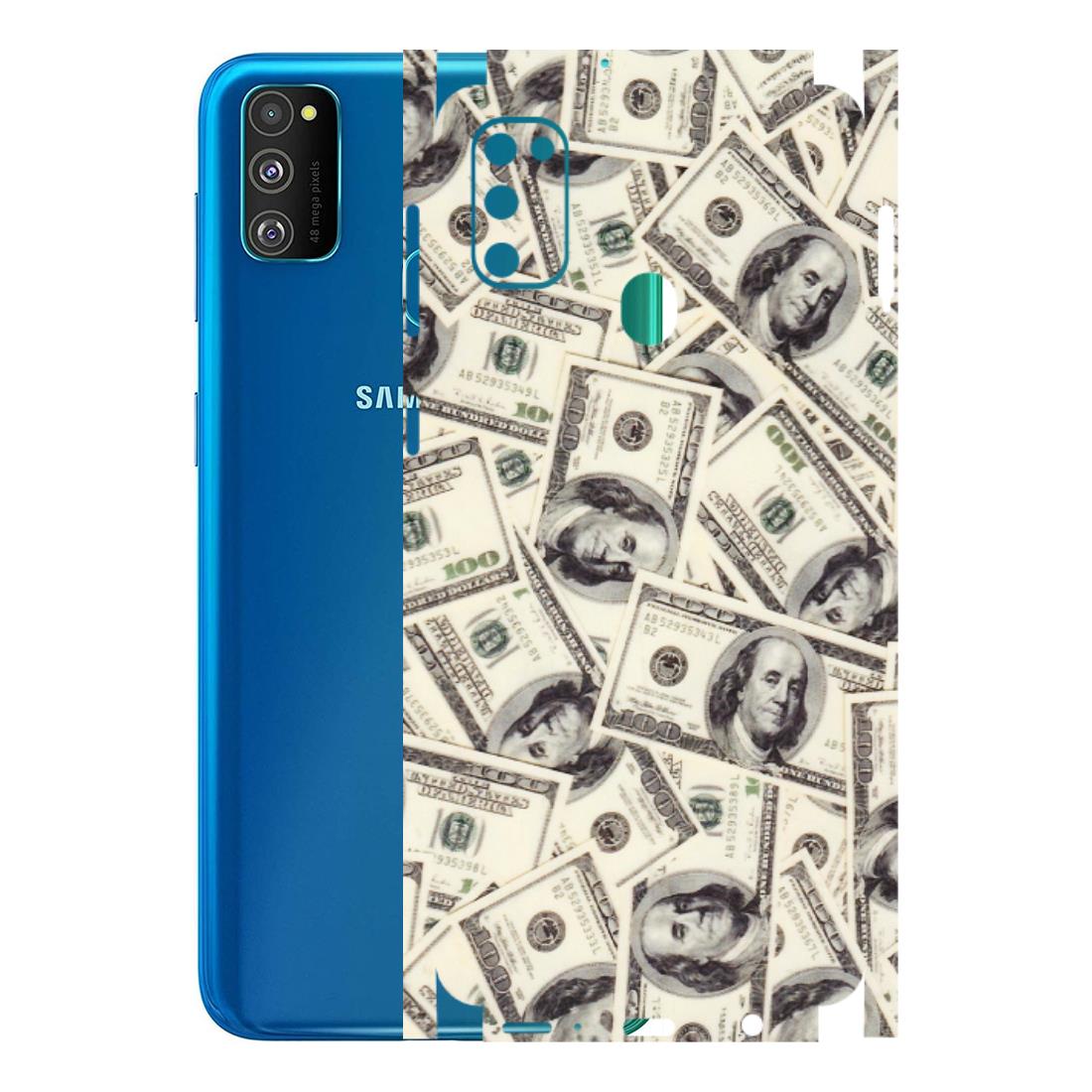 Samsung M/F/Note/Flip and C Phone Skins (All Models) - Dollar Lover - Transparent Finish (T-17) Samsung Galaxy M30S