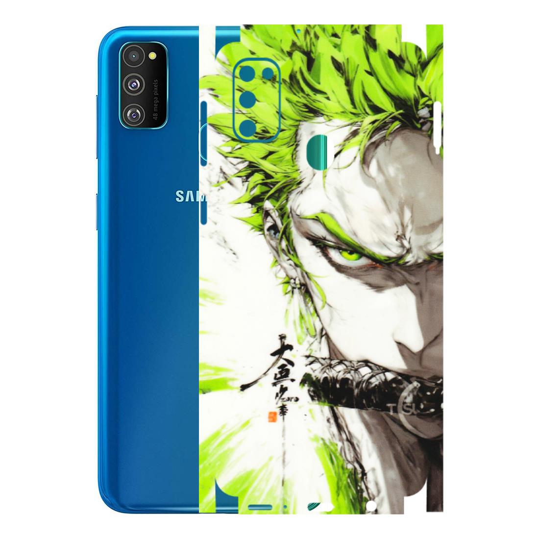 Samsung M/F/Note/Flip and C Phone Skins (All Models) - Roro Taku Anime - Transparent Finish (T-18) Samsung Galaxy M30S