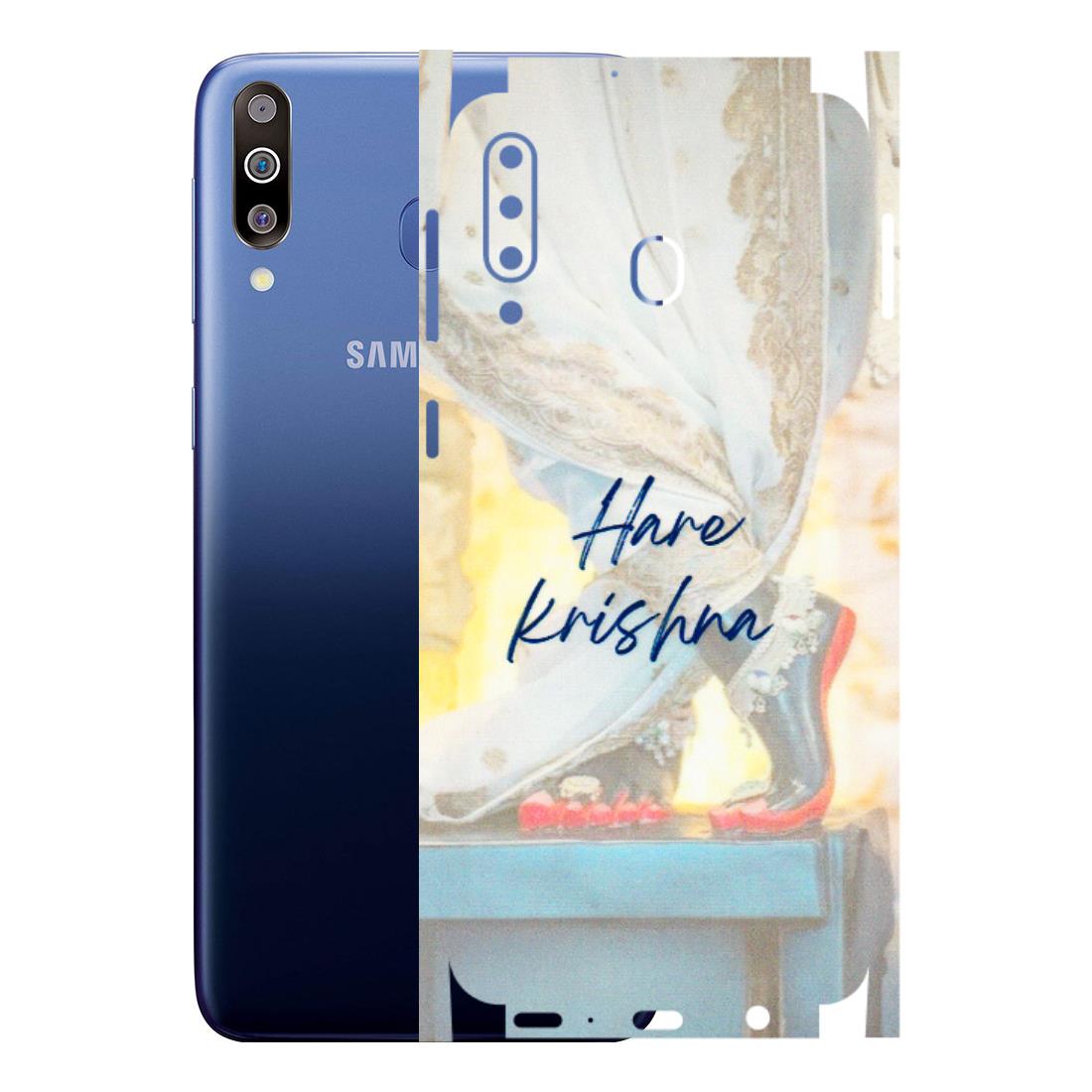 Samsung M/F/Note/Flip and C Phone Skins (All Models) - Hare Krishna - 3D Embossed Finish (L-03) Samsung Galaxy M30