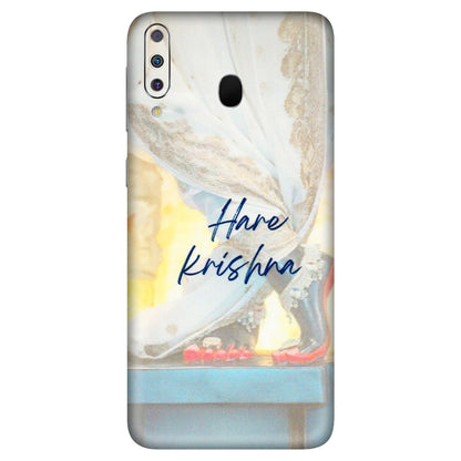 Samsung M/F/Note/Flip and C Phone Skins (All Models) - Hare Krishna - 3D Embossed Finish (L-03) Samsung Galaxy M30