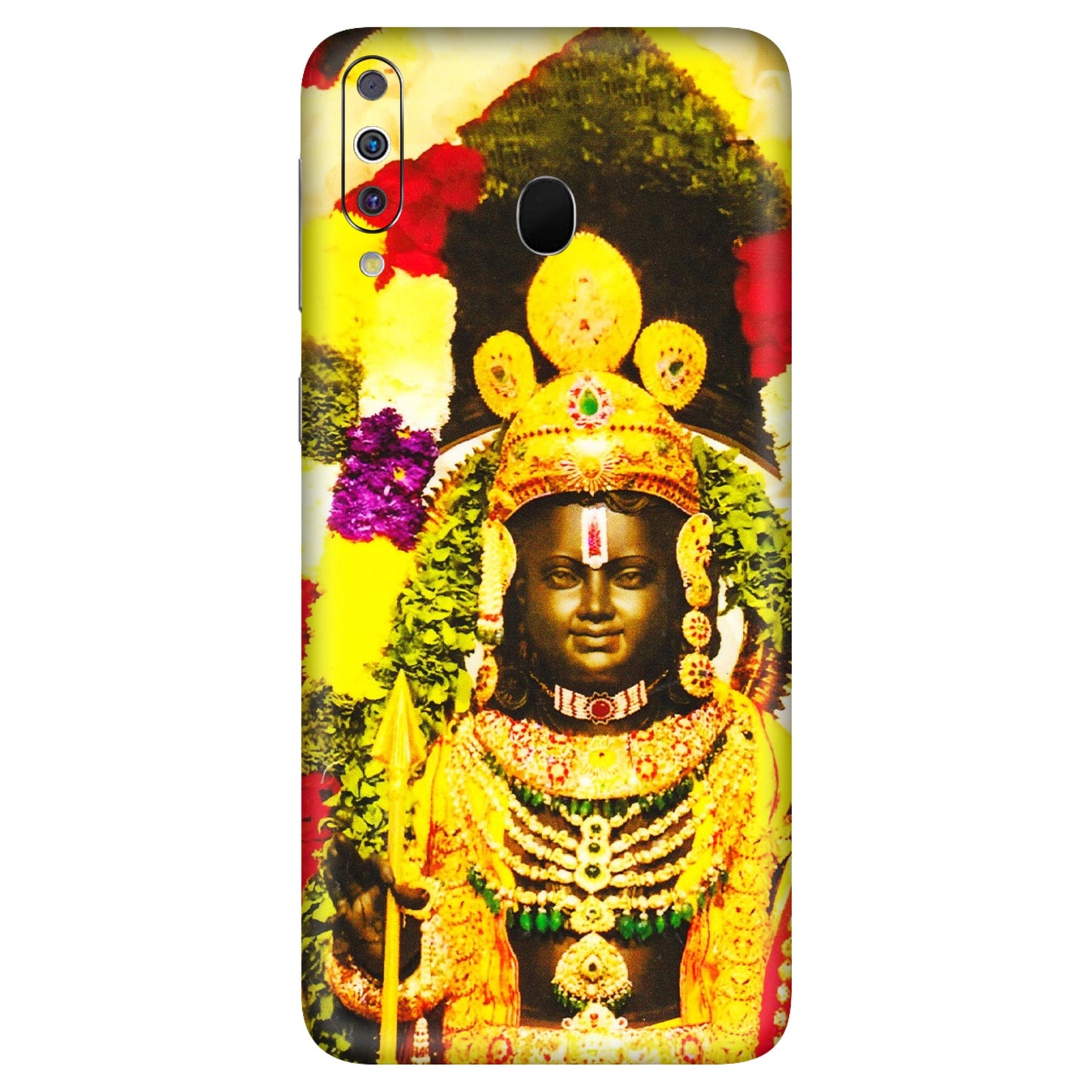Samsung M/F/Note/Flip and C Phone Skins (All Models) - Ram Lalla Ayodhya - 3D Embossed Finish (L-103) Samsung Galaxy M30