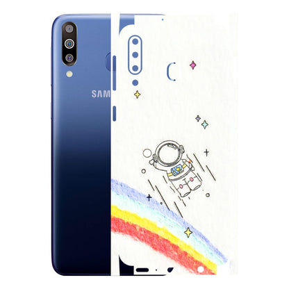 Samsung M/F/Note/Flip and C Phone Skins (All Models) - Milkyway Astronaut - 3D Embossed Finish (L-110) Samsung Galaxy M30