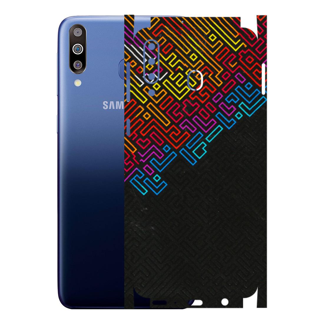 Samsung M/F/Note/Flip and C Phone Skins (All Models) - Dotme Pattern Art - 3D Embossed Finish (L-121) Samsung Galaxy M30