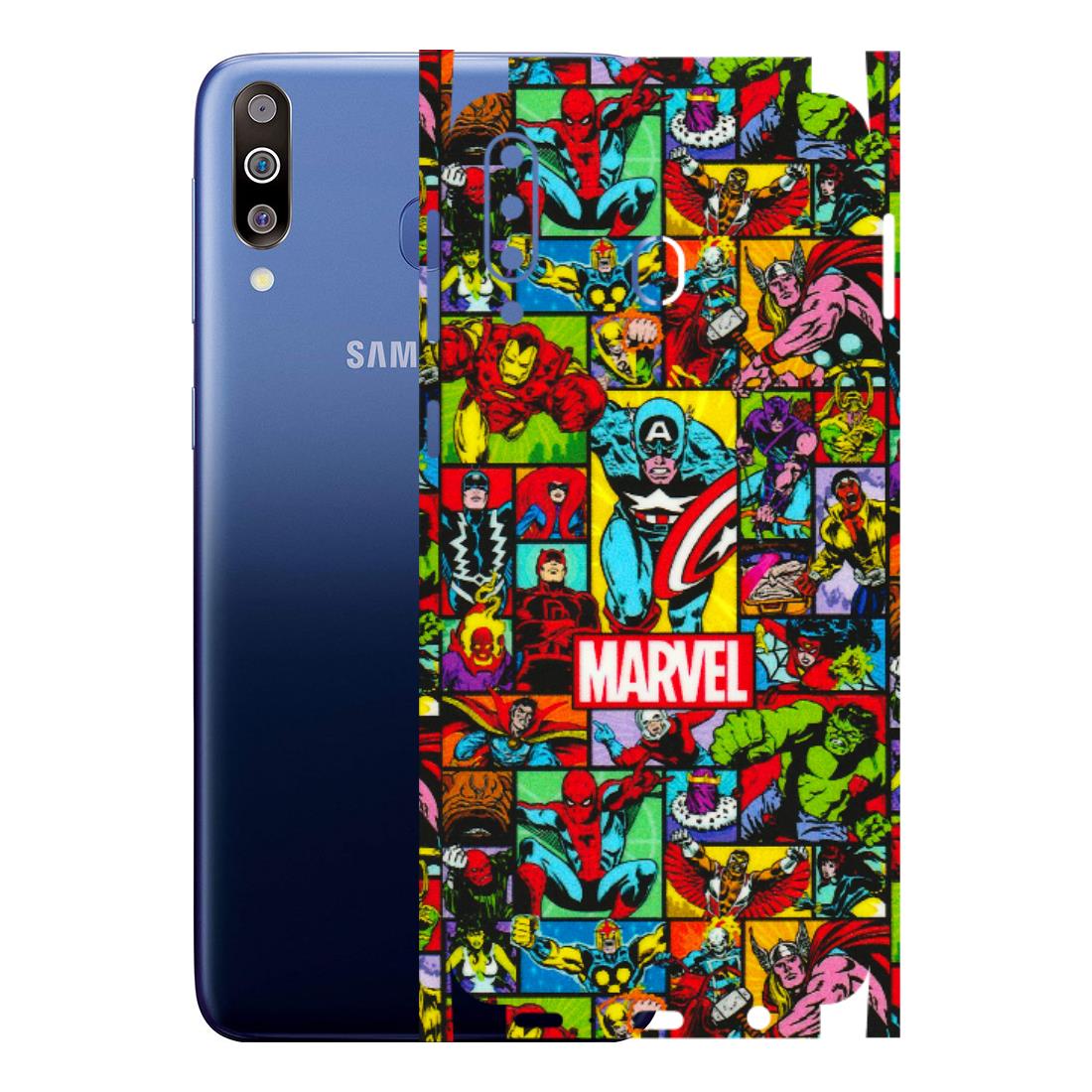Samsung M/F/Note/Flip and C Phone Skins (All Models) - MARVELOUS Comic Characters - 3D Embossed Finish (L-129) Samsung Galaxy M30
