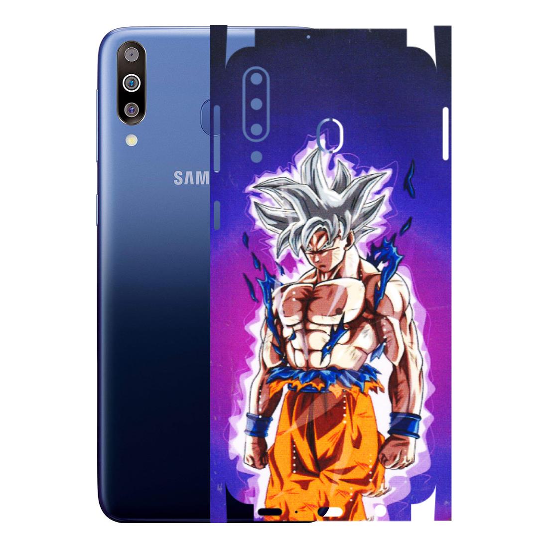 Samsung M/F/Note/Flip and C Phone Skins (All Models) - Goku Purple Anime - 3D Embossed Finish (L-147) Samsung Galaxy M30