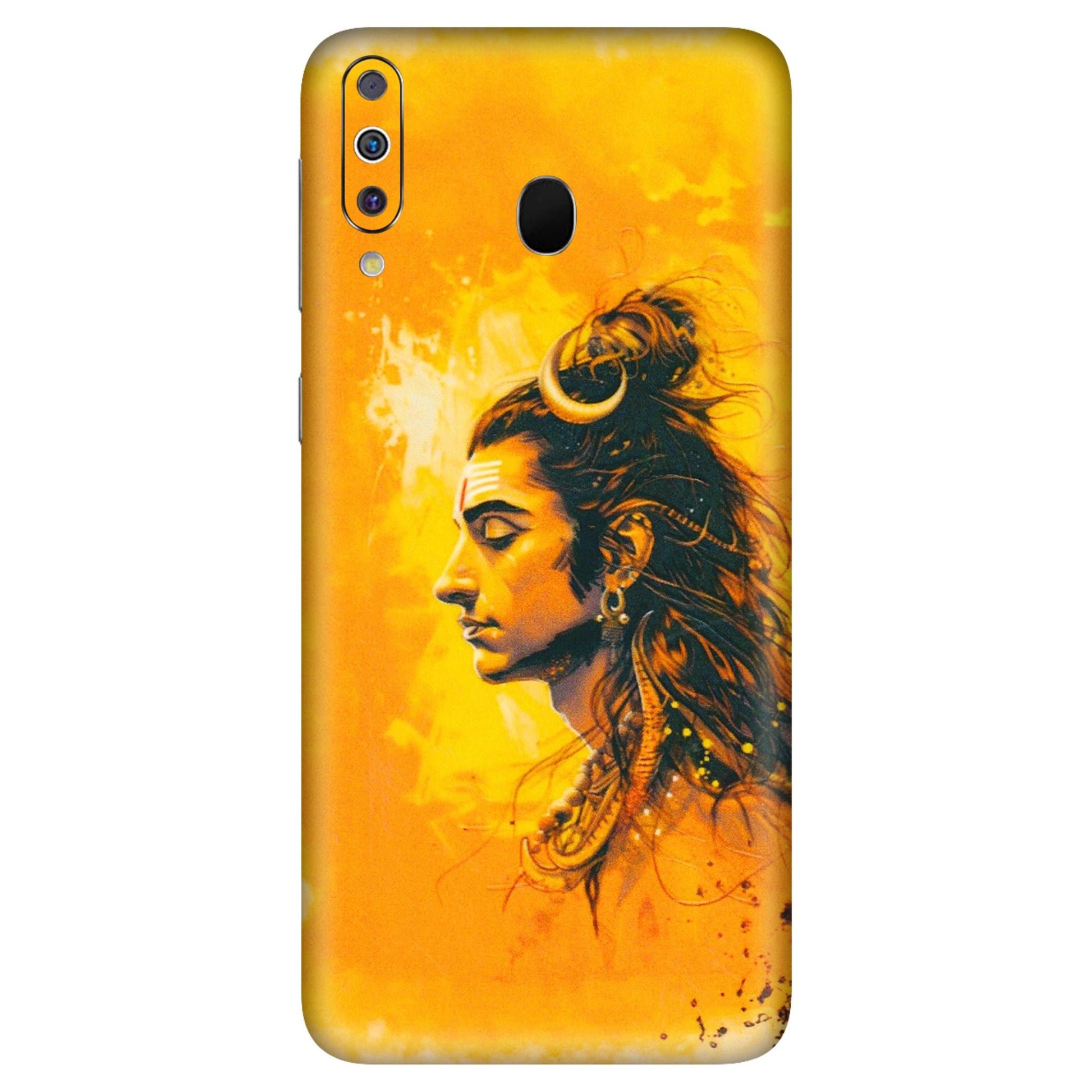 Samsung M/F/Note/Flip and C Phone Skins (All Models) - Shiv Shakti - 3D Embossed Finish (L-14) Samsung Galaxy M30